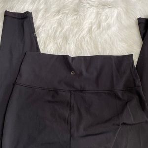 Black Lululemon leggings size 10